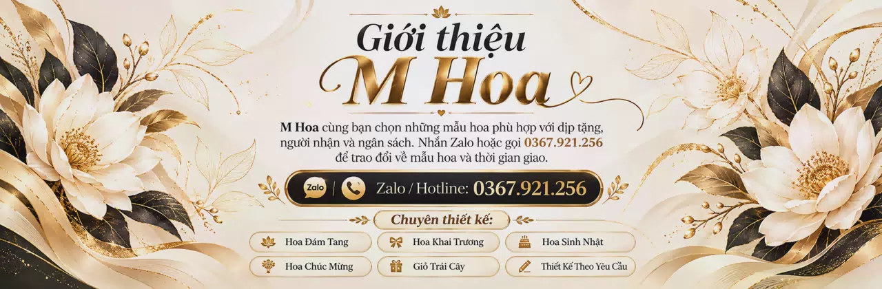 Ảnh bìa Shop hoa tươi Xã Tam Hồng Phú Thọ - Gửi lời chúc bằng sắc hoa